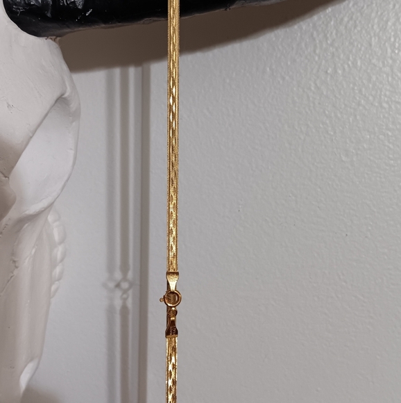 Reversible 14k Gold Nexlcklace. - Picture 1 of 3